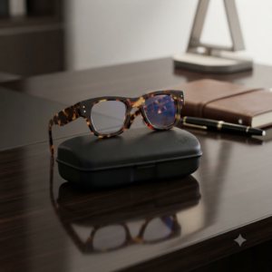 Wayfarer-style lenses