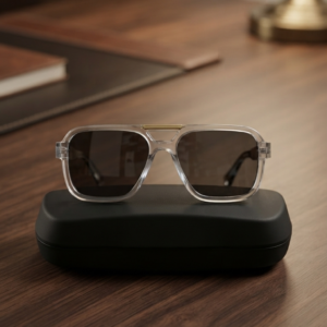 Navigator double bridge style eyeglasses